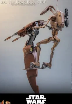 Star Wars: The Phantom Menace Movie Masterpiece Set de Figuras 1/6 Battle Droid & STAP 32 cm
