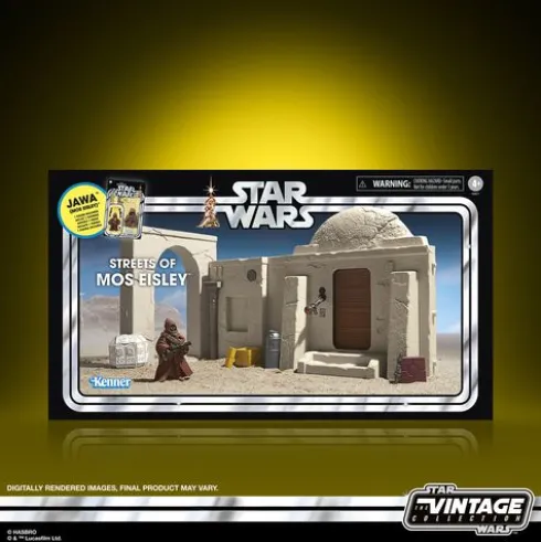 Star Wars The Vintage Collection Streets of Mos Eisley Playset