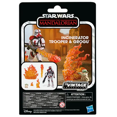 Star Wars The Vintage Collection Incinerator Trooper & Grogu The Mandalorian