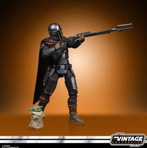 Star Wars The Vintage Collection The Mandalorian with Child Bluid Up Pack