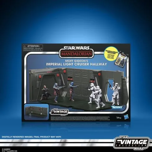 Star Wars The Vintage Collection Moff Gideon’s Imperial Light Cruiser Hallway