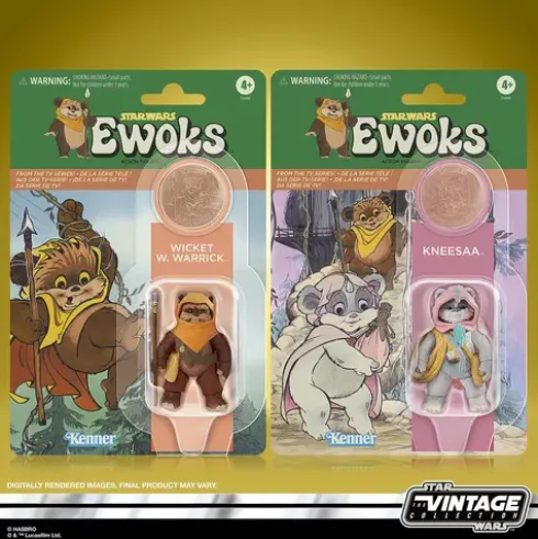 Star Wars The Vintage Collection Wicket & Kneesaa