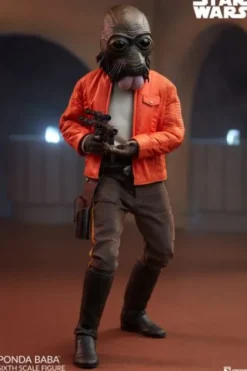 Star Wars: Una Nueva Esperanza Figura Movie Masterpiece 1/6 Ponda Boba