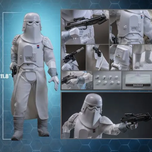 Star Wars V Action Figure 1/6 Snowtrooper Commander Hot Toys Exclusive 30 cm