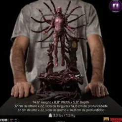Stranger Things Estatua 1/10 Art Scale Deluxe Vecna 37 cm