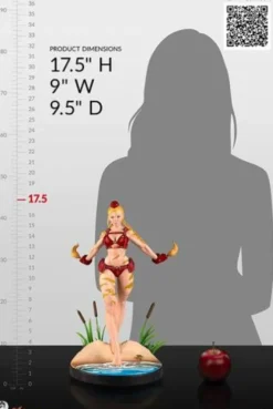 Street Fighter Estatua 1/4 Cammy: Red Variant 44 cm