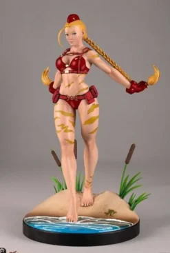 Street Fighter Estatua 1/4 Cammy: Red Variant 44 cm