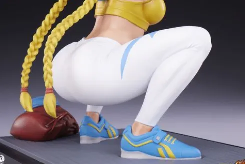 Street Fighter Estatua Premier Series 1/4 Cammy: Powerlifting Alpha 41 cm