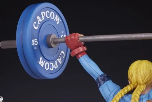 Street Fighter Estatua Premier Series 1/4 Cammy: Powerlifting Alpha 41 cm