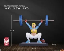 Street Fighter Estatua Premier Series 1/4 Cammy: Powerlifting Alpha 41 cm
