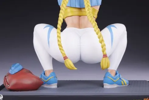 Street Fighter Estatua Premier Series 1/4 Cammy: Powerlifting Alpha 41 cm