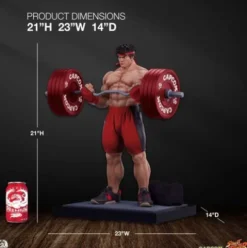 Street Fighter Estatua Premier Series 1/4 Ryu: Powerlifting 53 cm