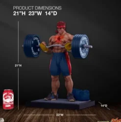Street Fighter Estatua Premier Series 1/4 Evil Ryu: Powerlifting 53 cm