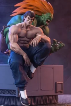 Street Fighter Estatuas PVC 1/10 Blanka & Fei Long 21 cm