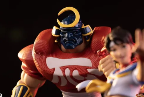 Street Fighter Street Jam Estatuas 1/10 Sakura & Sodom 22 cm