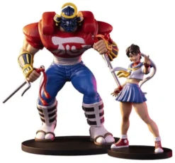 Street Fighter Street Jam Estatuas 1/10 Sakura & Sodom 22 cm