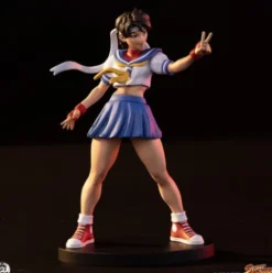 Street Fighter Street Jam Estatuas 1/10 Sakura & Sodom 22 cm