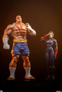 Street Fighter Street Jam Estatuas 1/10 Sagat & Juli 24 cm