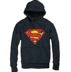 Sudadera Superman Logo con capucha DC Comics