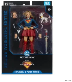Supergirl (2026) DC Theatrical Deluxe Edition Figura Supergirl & Baby Krypto 17 cm