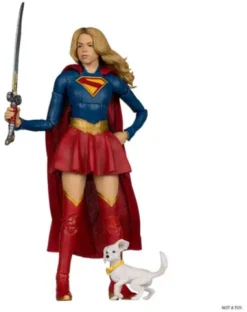 Supergirl (2026) DC Theatrical Deluxe Edition Figura Supergirl & Baby Krypto 17 cm