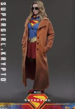 Supergirl Figura 1/6 Movie Masterpiece Supergirl & Krypto