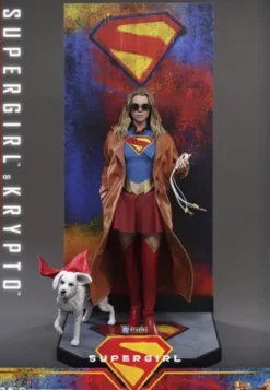 Supergirl Figura 1/6 Movie Masterpiece Supergirl & Krypto