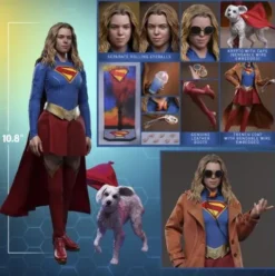 Supergirl Figura 1/6 Movie Masterpiece Supergirl & Krypto