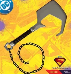 Supergirl LARP Stunt Prop Réplica 1/1 Lobo Sickle 150 cm