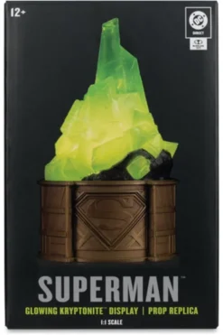 Superman DC Direct Réplica 1/1 Kryptonite Display (Gold Label) 18 cm