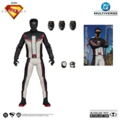 Superman (2025) DC Multiverse Figura Deluxe Theatrical Edition Mr. Terrific (Red Platinum Edition) 18 cm