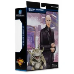 Superman (2025) DC Multiverse Figura Deluxe Lex Luthor with Baby Kaiju (Deluxe Theatrical Edition) 18 cm