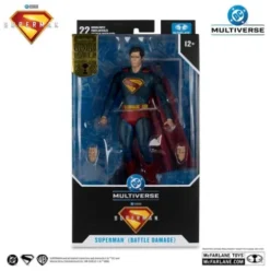 Superman (2025) DC Multiverse Figura Superman (Battle Damaged) (Gold Label) 18 cm