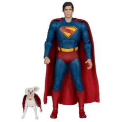 Superman (2025) DC Multiverse Figura Deluxe Superman with Krypto the Super Dog 18 cm