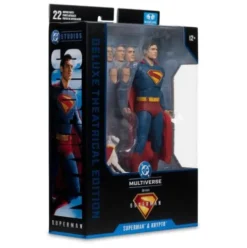Superman (2025) DC Multiverse Figura Deluxe Superman with Krypto the Super Dog 18 cm