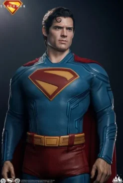 Superman 2025 Estatua tamaño real Superman 208 cm
