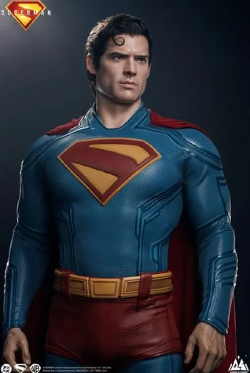 Superman 2025 Estatua tamaño real Superman 208 cm