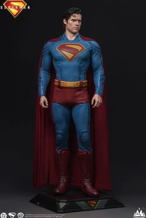 Superman 2025 Estatua tamaño real Superman 208 cm