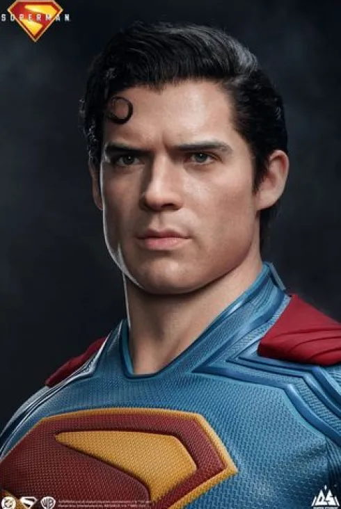 Superman 2025 Estatua tamaño real Superman 208 cm