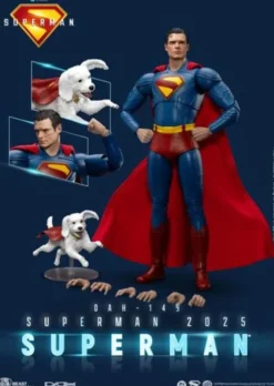 Superman (2025) Figura Superman & Krypto 21 cm