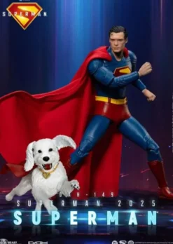 Superman (2025) Figura Superman & Krypto 21 cm