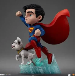 Superman Legacy Minifigura Mini Co. PVC Superman & Krypto 17 cm