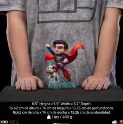 Superman Legacy Minifigura Mini Co. PVC Superman & Krypto 17 cm