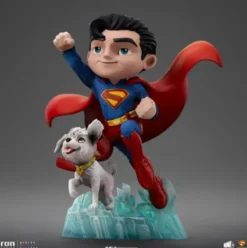 Superman Legacy Minifigura Mini Co. PVC Superman & Krypto 17 cm