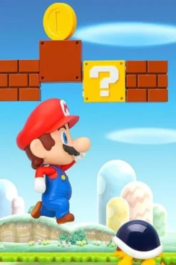 Super Mario Bros. Nendoroid Figura Mario (4th-run) 10 cm