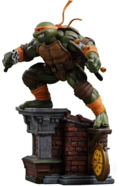 Teenage Mutant Ninja Turtles Estatua 1/10 Art Scale Michelangelo Unleashed 24 cm