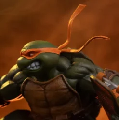 Teenage Mutant Ninja Turtles Estatua 1/10 Art Scale Michelangelo Unleashed 24 cm