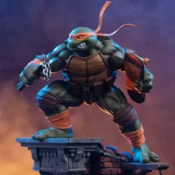 Teenage Mutant Ninja Turtles Estatua 1/10 Art Scale Michelangelo Unleashed 24 cm