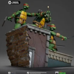 Teenage Mutant Ninja Turtles Estatua 1/10 Art Scale Teenage Mutant Ninja Turtles Kevin Eastman Version 24 cm