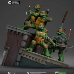 Teenage Mutant Ninja Turtles Estatua 1/10 Art Scale Teenage Mutant Ninja Turtles Kevin Eastman Version 24 cm